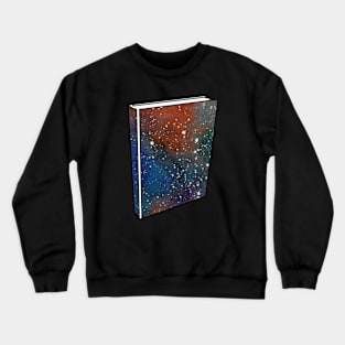 Galaxy Book, Watercolour Universe Crewneck Sweatshirt